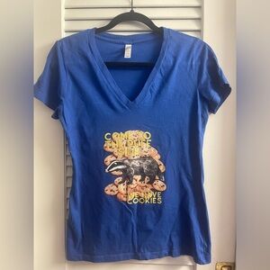 Bella+Canvas Airlume Jersey “Come to the Puff Side We Have Cookies” Size Medium